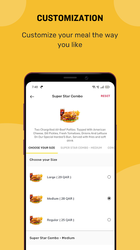 Hardee's Qatar - Food Delivery Screenshot 4 - AppWisp.com