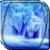 Frozen Waterfall LWP icon