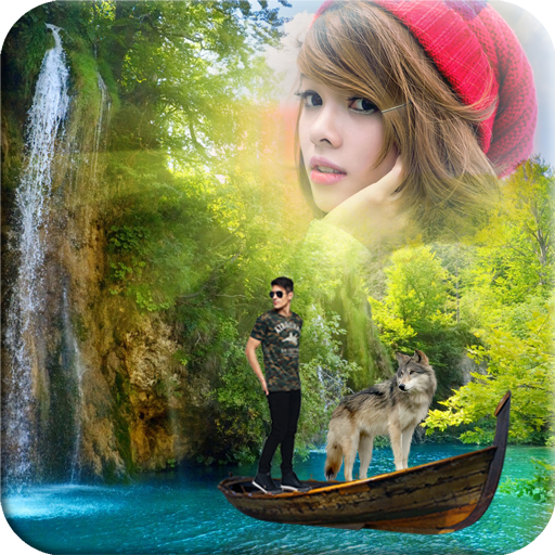 Waterfall Photo Frame logo