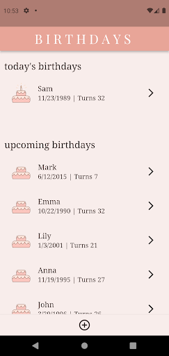 CakeTime Screen 2