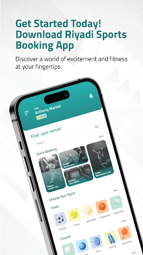 Android application Riyadi App screenshort