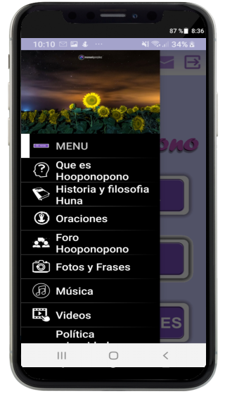 Screenshot 4 Hooponopono Fácil 🌻 android