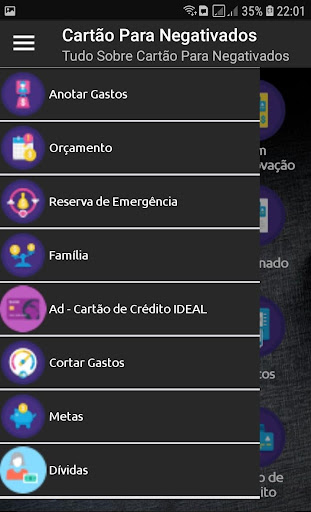 Cartão Para Negativados - Guia Screen 2