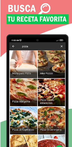 Recetario de Comida Italiana Screen 3
