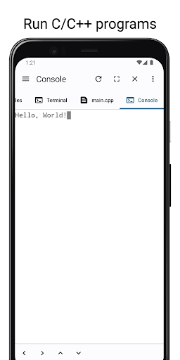 Screenshot of CxStudio - C/C++ IDE