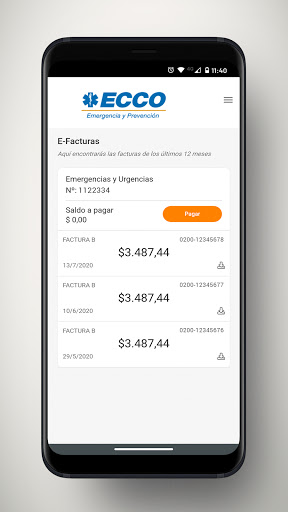 ECCO Emergencias & Urgencias Screen 3
