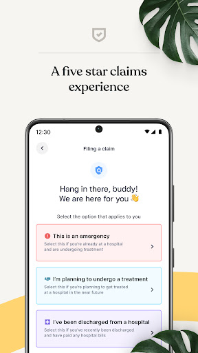 Android application Nova Benefits screenshort