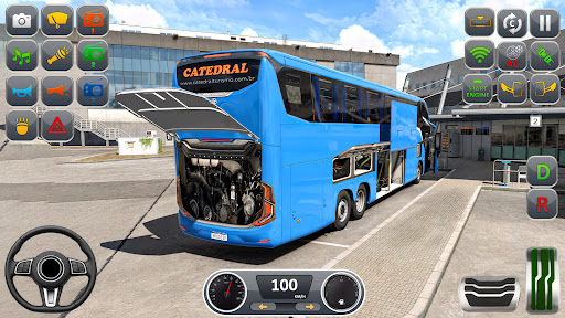 Euro Bus Transport Driving Sim screenshot 5