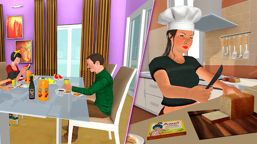 Captura 18 Virtual Mom Family Girl Games android
