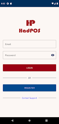 Android application Had POS screenshort