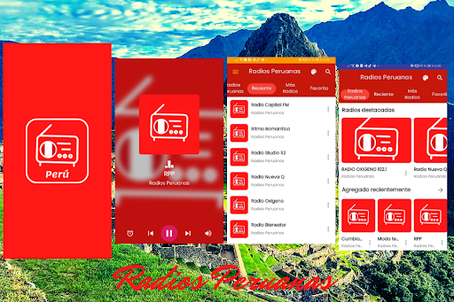 Android application Radios Peruanas en vivo - PE screenshort