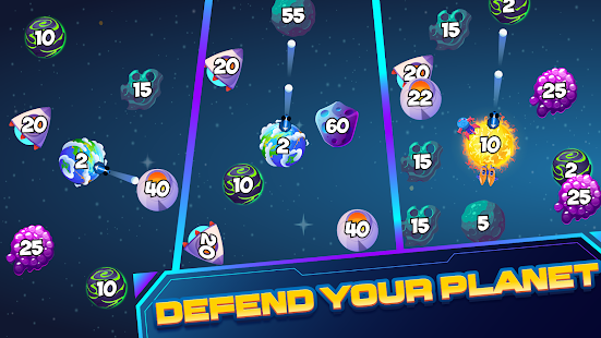 Planet Defender: Ball Blast Varies with device APK screenshots 6