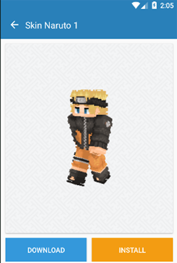 Skin Mods Maps Naruto for Mcpe