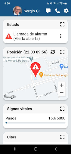 Android application Tracmi screenshort