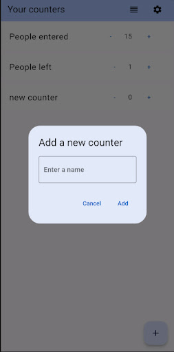 Simple Counter Screen 2