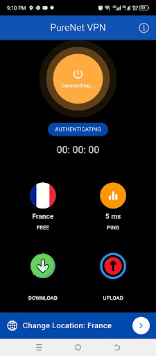 PureNET VPN Screen 2