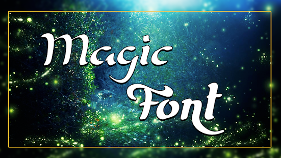 Magic Fonts Style Screenshot