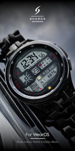SH028 Watch Face, WearOS watch Screen 2
