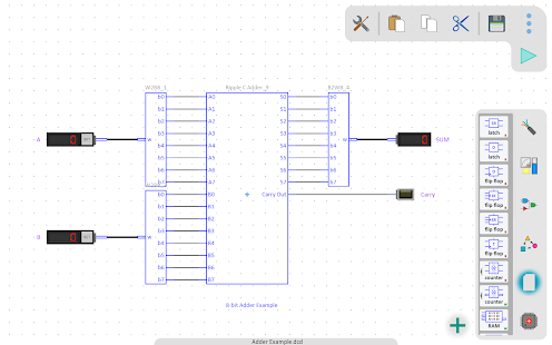 Digital Circuit Simulator 1.0h APK screenshots 9