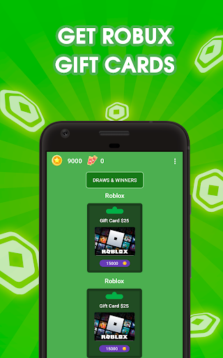 Android application Get Robux Gift Cards screenshort