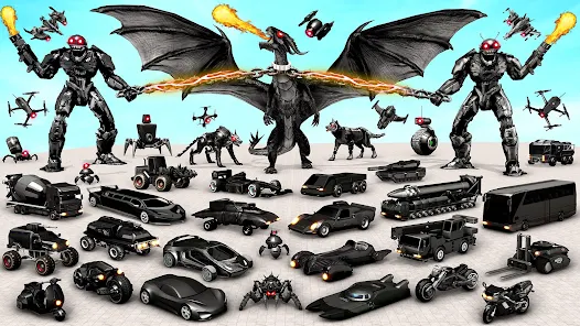 Dragon Robot Car Games 3d - Apps on Google Play