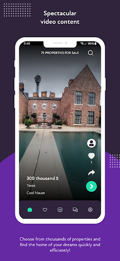 Android application Flattel screenshort