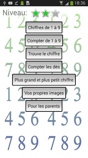 Aperçu de l'application
