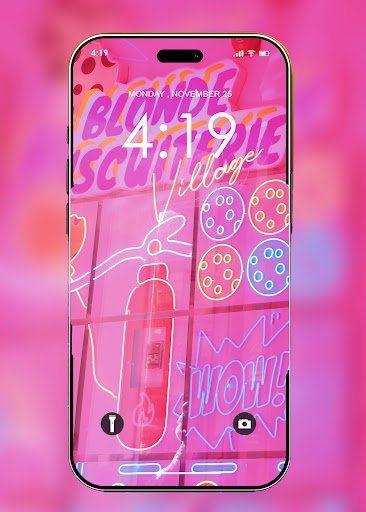 Neon Wallpaper Screen 2