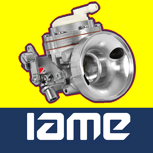 Jetting IAME KA100 Reedjet & K logo
