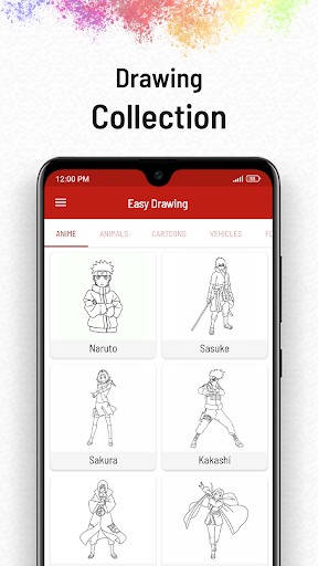 Screenshot of Easy Drawing: Learn to Draw