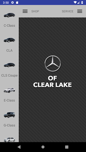 Android application Mercedes-Benz of Clear Lake screenshort