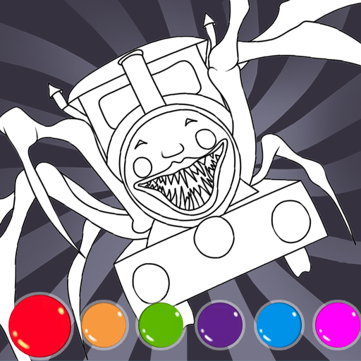 CHOO CHOO CHARLES coloring pages  Colorindo Choo-Choo Charles 