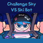 Challenge Sky vs Ski Bot MOD APK