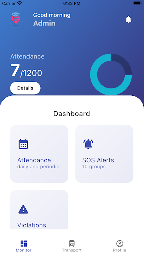 Android application Parchai Admin App screenshort
