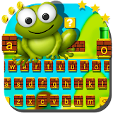 Super Frog Brick Jumping Game Keyboard Theme icon