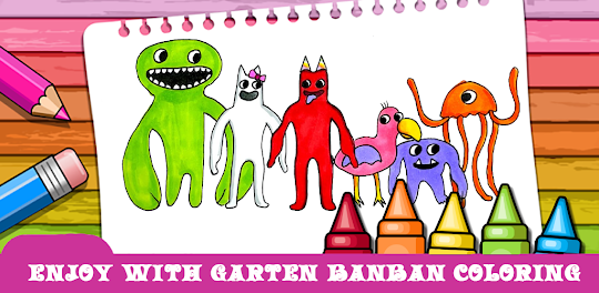 Download Coloring Garten BanBan 4 Book on PC (Emulator) - LDPlayer