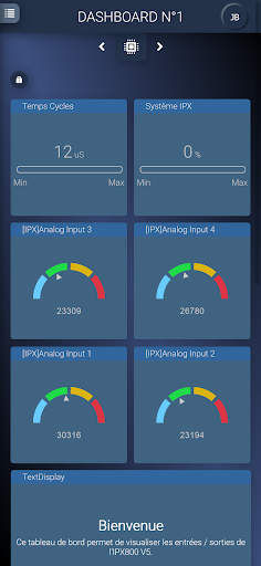 Android application IPX800 V5 screenshort