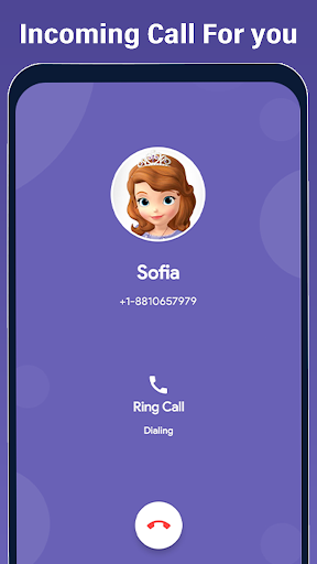 Sofia Fake Call Video Screen 3
