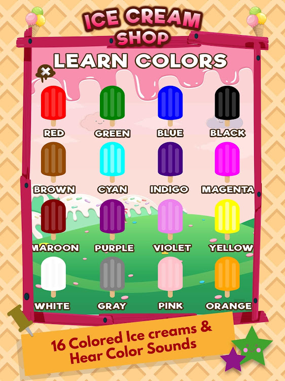 Learning Colors Ice Cream Shop - 2.2 - (Android)
