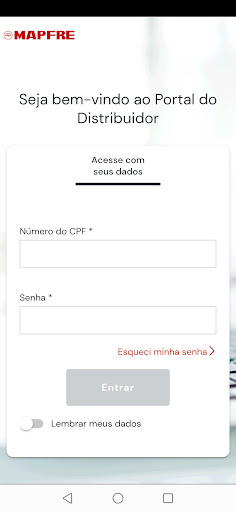 Android application MAPFRE Negócios screenshort