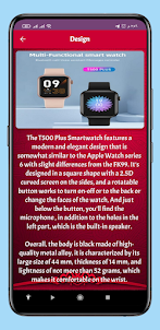T500 Plus Smart Watch guide