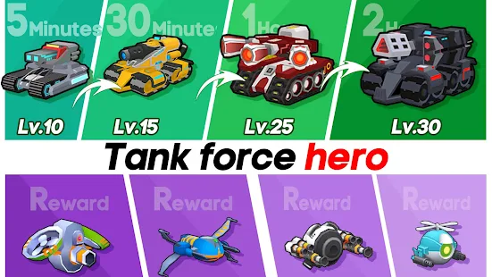 Tank Force Heroスクリーンショット 3