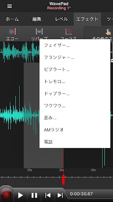 WavePad音声編集アプリ [JP]のおすすめ画像4