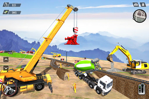 City Train Track Construction - Builder Games apkpoly screenshots 11