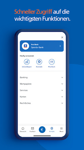 SpardaBanking App Screen 3