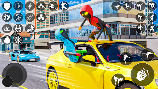 Flying Spider Rope Hero Screen 2