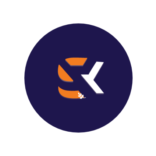 SK Status Downloader and share logo