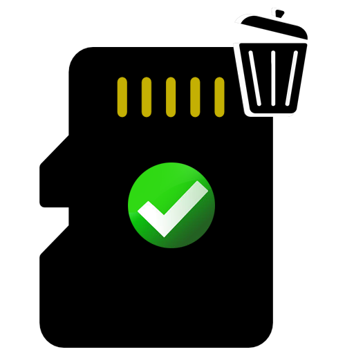 Erase SD card logo