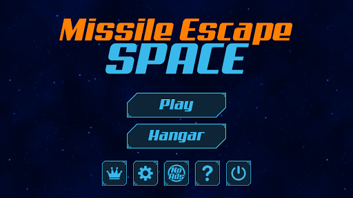 Android application Missile Escape: Space screenshort