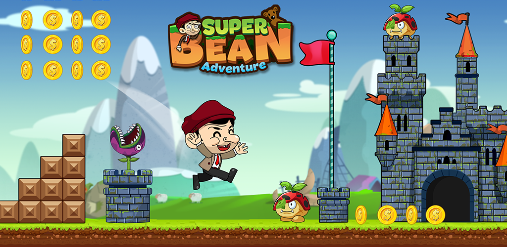 Super Bean Adventure: Run Game